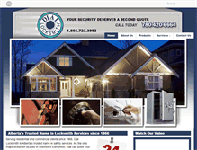 Tablet Screenshot of diallocksmith.ca